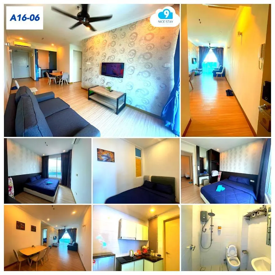 New! Seaview 2 Rooms Melaka - B